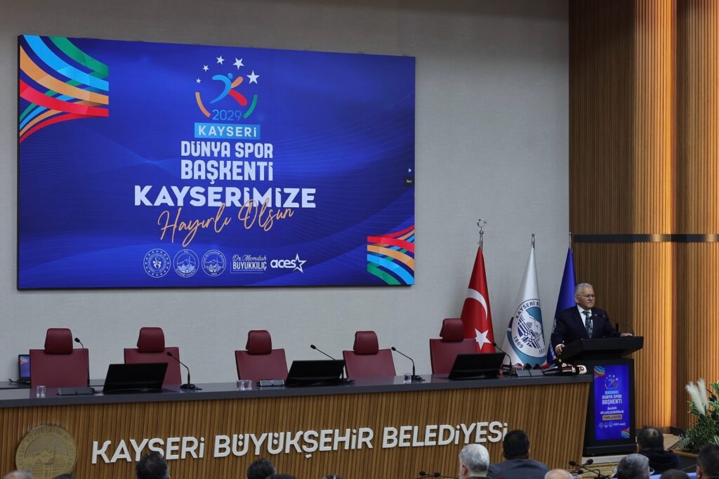 Kayseri Avrupa Spor Başkenti Sunumu